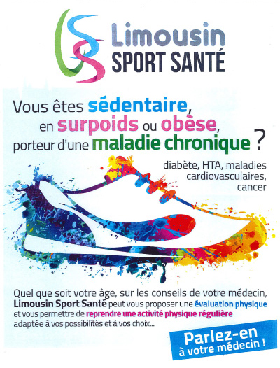 Affiche Limousin Sport Santé